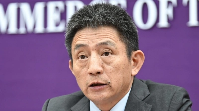 Chinas internationaler Chefverhandler Li Chenggang kommentierte Li Qiangs Ankündigung.  (Foto: Johannes Neudecker/dpa)