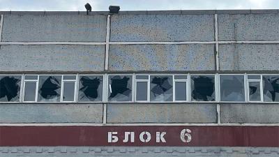 Das von russischen Truppen besetzte AKW Saporischschja wird kaut Enerhoatom derzeit über Dieselgeneratoren notversorgt. (Foto: Iaea Mission/Iaea Imagebank/Planet Pix via ZUMA Press Wire/dpa)