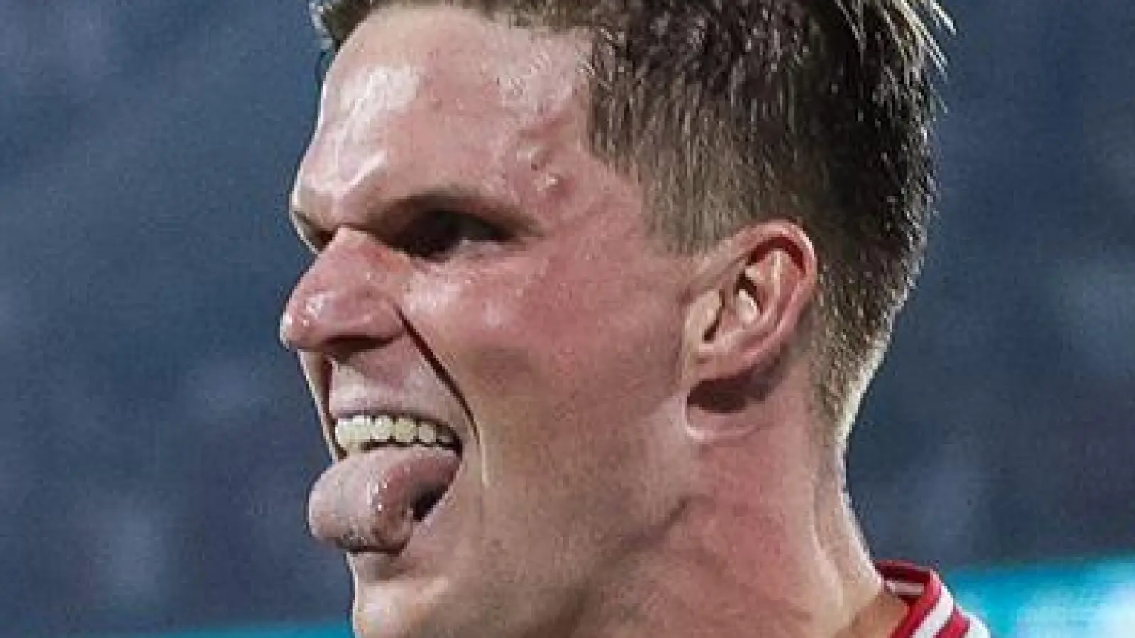 Kölns Marius Bülter bejubelt sein Tor zum 2:0. (Foto: Revierfoto/dpa)