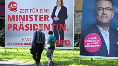 In Hessen wird am 8. Oktober gewählt. (Foto: Arne Dedert/dpa)