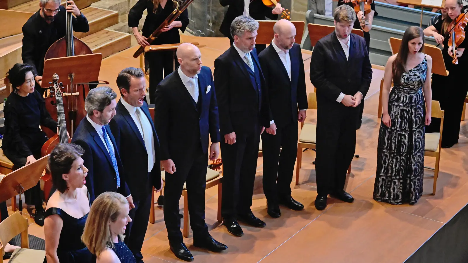 Kostet die dramatisch-theatralen Züge in Bachs Muisk aus: das Barock-Kollektiv Solomon’s Knot.  (Foto: Jim Albright)