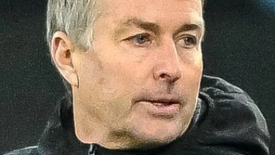 Steht gegen Newcastle nicht an der Seitenlinie: Kasper Hjulmand. (Archivbild)  (Foto: Harry Langer/dpa)