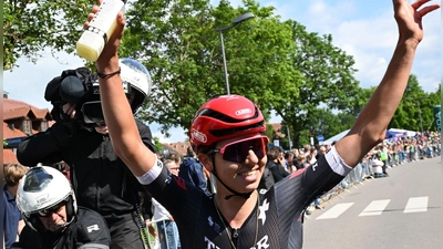 Marco Brenner gewinnt erstmals eine Etappe bei der Vuelta. (Archivbild) (Foto: Bernd Weißbrod/dpa)