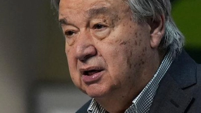 „Ich kann nicht so tun, als habe die COP30 alles Nötige geliefert“, sagte Guterres. (Archivbild) (Foto: Fernando Llano/AP/dpa)