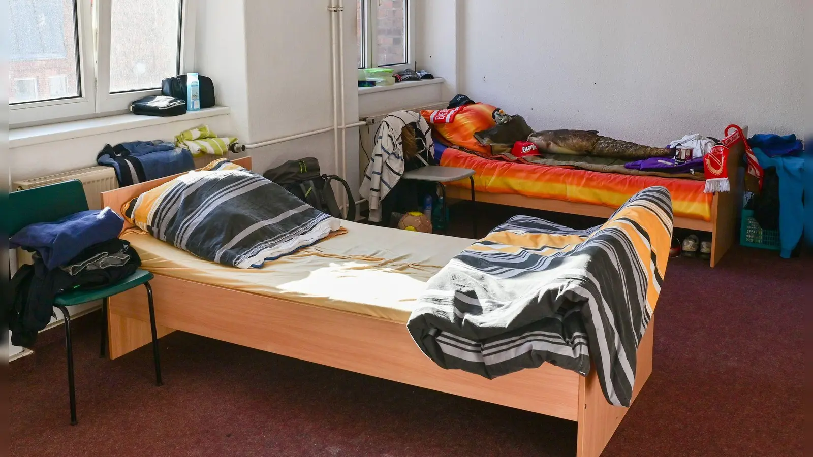 In Deutschland gibt es fast eine halbe Million untergebrachte Wohnungslose. (Symbolbild) (Foto: Patrick Pleul/dpa-Zentralbild/dpa)