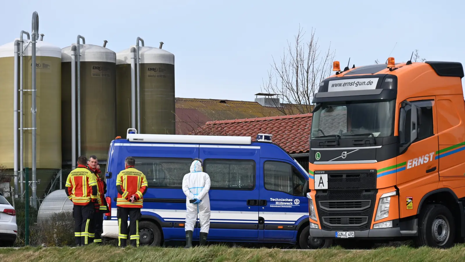 Am 13. März wurden wegen der Geflügelpest auf einem Hof in Frommetsfelden rund 15.000 Puten getötet. (Foto: Manfred Blendinger)