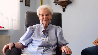 Elsa Drescher wird am 17. Juli 100 Jahre alt. (Foto: Irmeli Pohl)