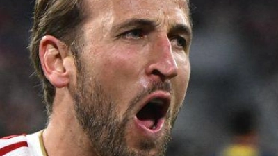 Ein bekanntes Bild - Harry Kane jubelt über ein Tor. (Foto: Sven Hoppe/dpa)
