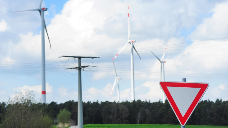 Nach dem Vorbild des NorA-Bürgerwindparks der Gemeinden Flachslanden, Lehrberg, Oberdachstetten, Rügland und Weihenzell soll auch südlich von Ansbach ein interkommunaler Windpark entstehen. (Archivbild: Jim Albright)