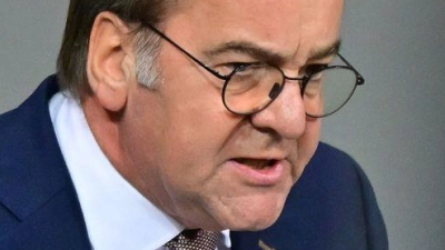 Verteidigungsminister Pistorius warb vor der Abstimmung im Bundestag für das neue Wehrdienstgesetz. (Foto: Sebastian Christoph Gollnow/dpa)