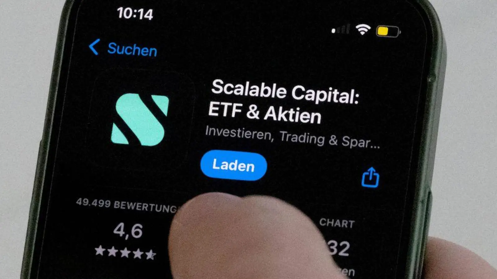 Scalable betreibt seit 2015 eine Plattform für Privatanleger. (Foto: Leonie Asendorpf/dpa)