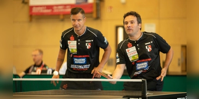 Auch Petr David (links) und Bojan Tokic (hier in der Vorsaison) gehören weiterhin zum Aufgebot des TSV Windsbach. (Foto: Markus Zahn)