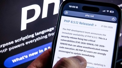 Eine Sicherheitslücke in der Webskriptsprache PHP gefährdet derzeit viele Webseiten. (Symbolbild) (Foto: Rob Engelaar/ANP/dpa)
