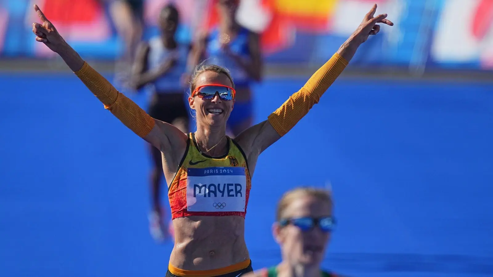Erneut deutsche Marathon-Meisterin: Domenika Mayer aus Regensburg. (Archivbild) (Foto: Michael Kappeler/dpa)