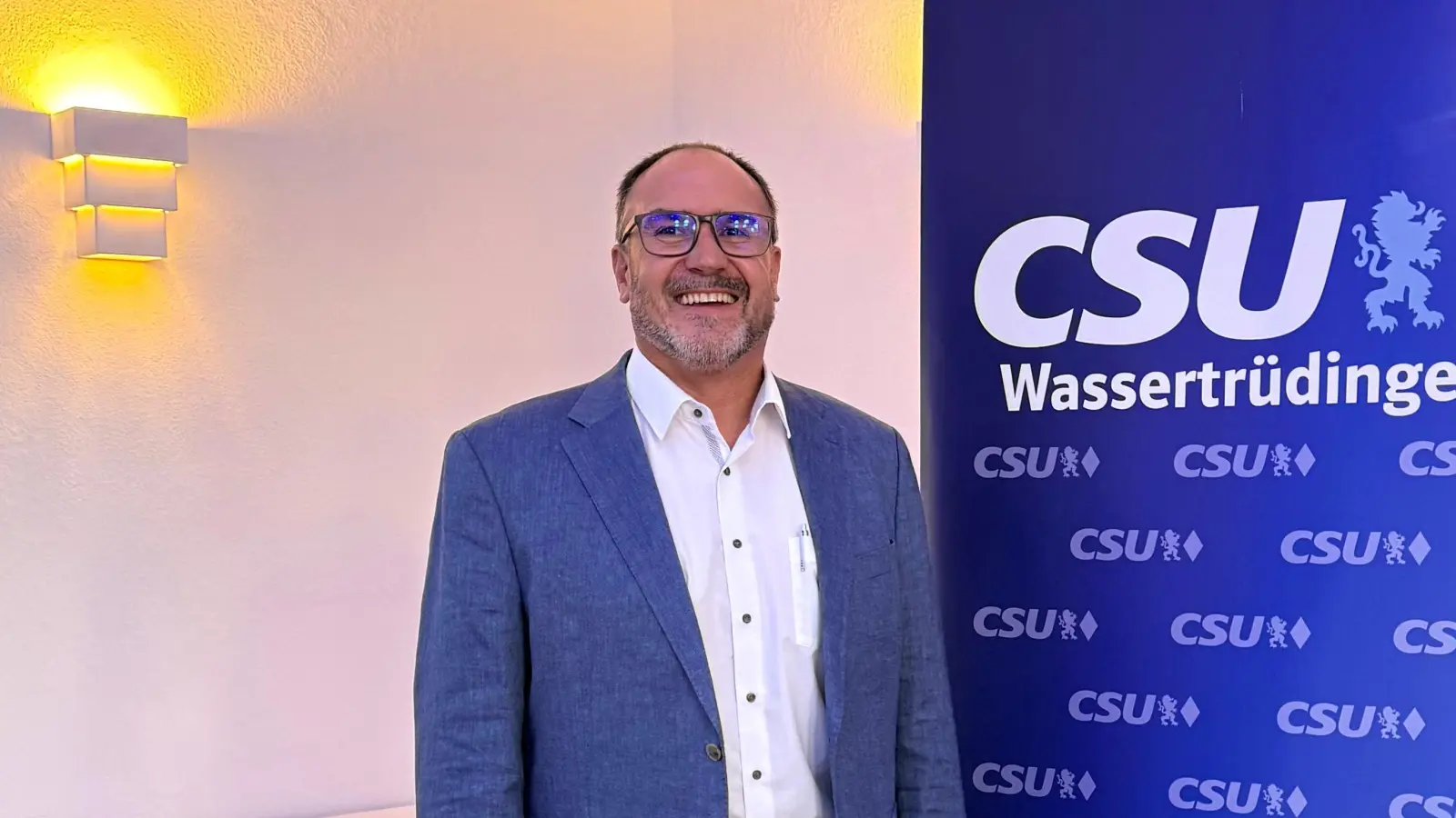 Jochen Reuter will in Wassertrüdingen Bürgermeister werden. (Foto: CSU Wassertrüdingen)