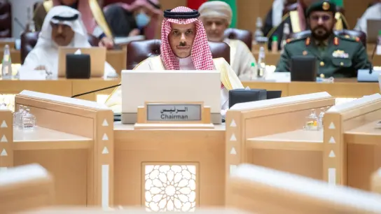 Faisal bin Farhan al-Saud ist Außenminister von Saudi-Arabien. (Foto: -/Saudi Press Agency/dpa)
