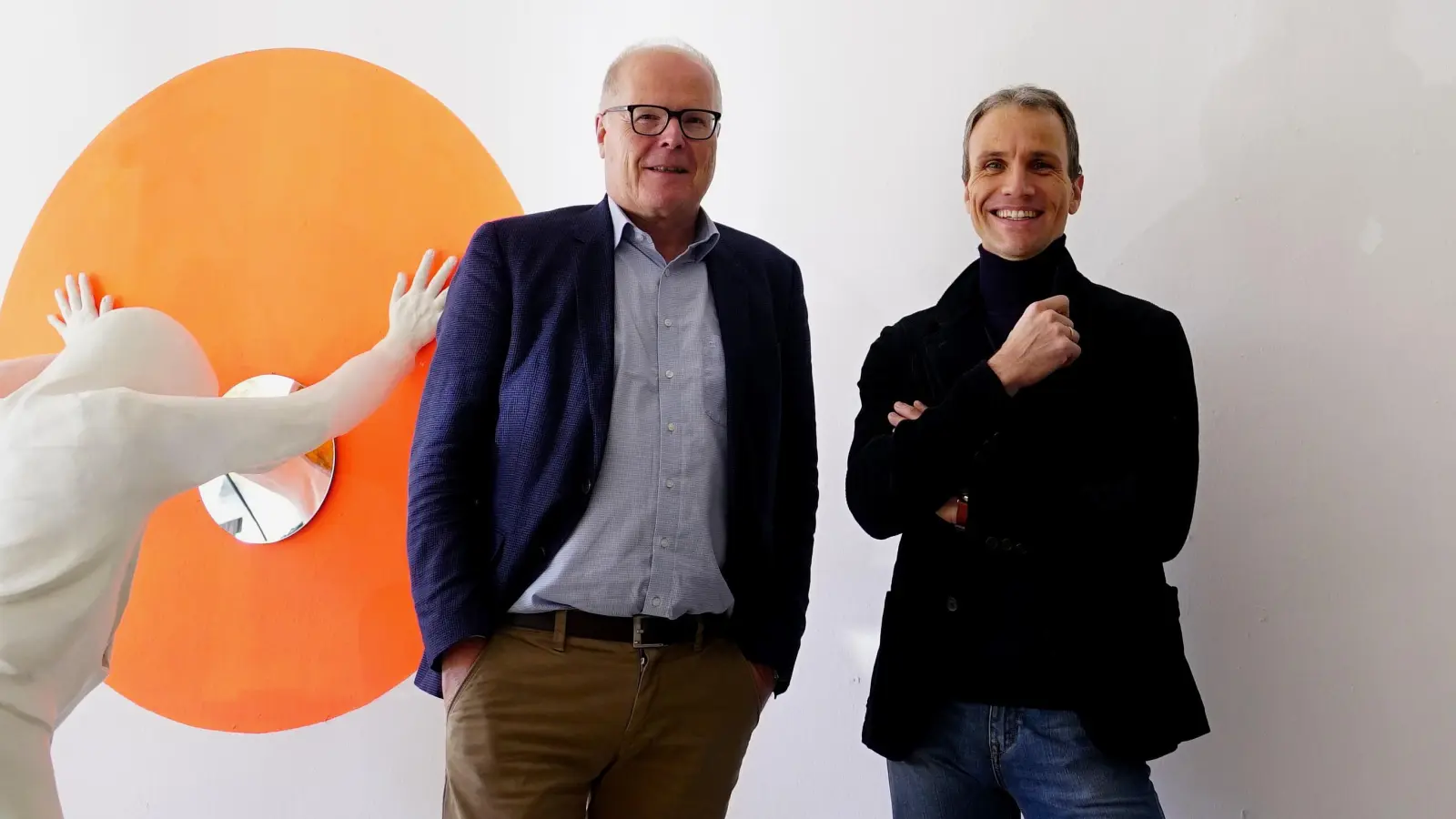 Setzen ihre literarischen Matineen in Ansbach fort: Professor Dr. Gunnar Och (links) und Dr. Christoph Grube.  (Archivfoto: Elke Walter)