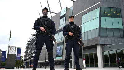 Laut der Polizei in Australien haben die Attentäter vom Bondi Beach für den Anschlag trainiert.  (Foto: James Ross/AAP/dpa)