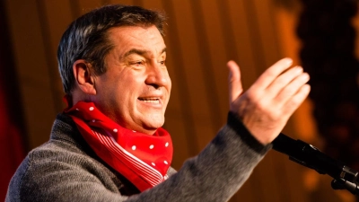 Der bayerische Ministerpräsident soll vor das Narrengericht. (Archivbild) (Foto: Philipp von Ditfurth/dpa)