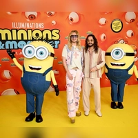 Bill und Tom Kaulitz bei der Deutschlandpremiere des Films.  (Foto: Felix Hörhager/dpa)