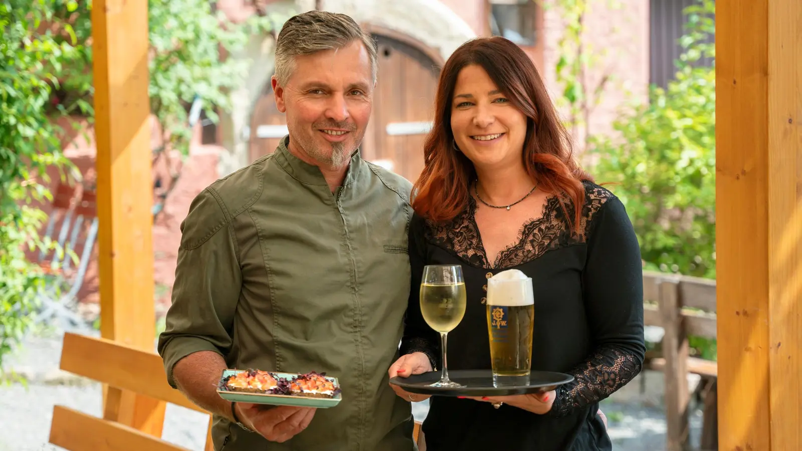 Stephan und Christine Pohli freuen sich auf Ihren Besuch! (Foto: Andreas Riedel)