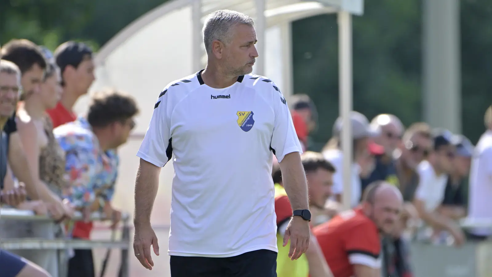 Blickt auf eine erfolgreiche Vorbereitung zurück: Thomas Guter, Trainer des SVG Steinachgrund. (Foto: Martin Rügner)