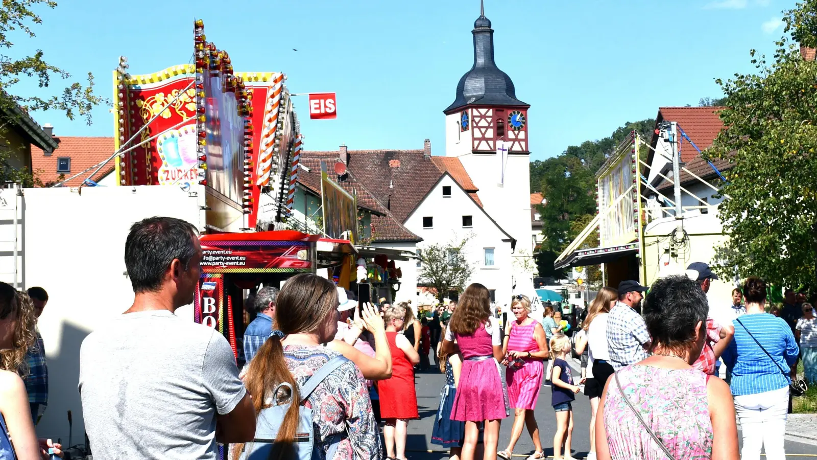 Baudenbach feiert am Wochenende Kirchweih! (Foto: Gudrun Schwarz-Köhler)