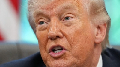 US-Präsident Trump erwägt eine Reduzierung der Truppen in Deutschland. (Foto: Matt Rourke/AP/dpa)