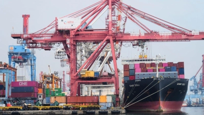 Der Internationale Währungsfonds und die Bundesregierung schauen unterschiedlich auf dien Wachstumsaussichten für Deutschland 2026. (Archivfoto) (Foto: Tatan Syuflana/AP/dpa)