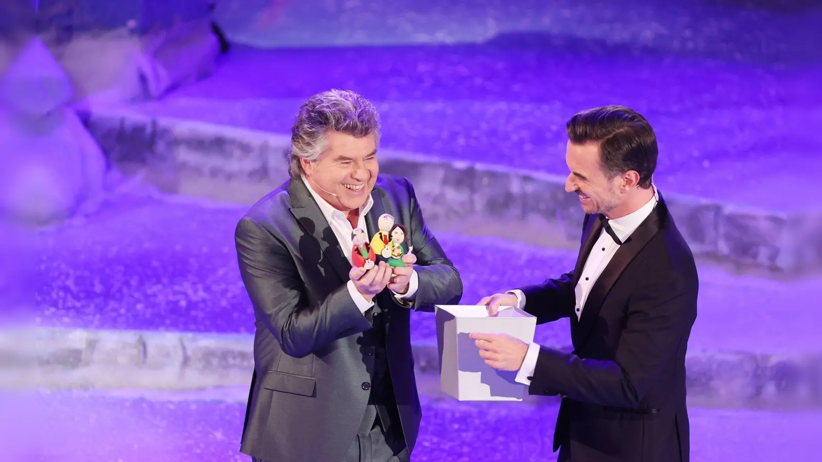 Silbereisen moderiert eine Talkshow zu Ehren von Andy Borg. (Archivbild) (Foto: Bodo Schackow/dpa)