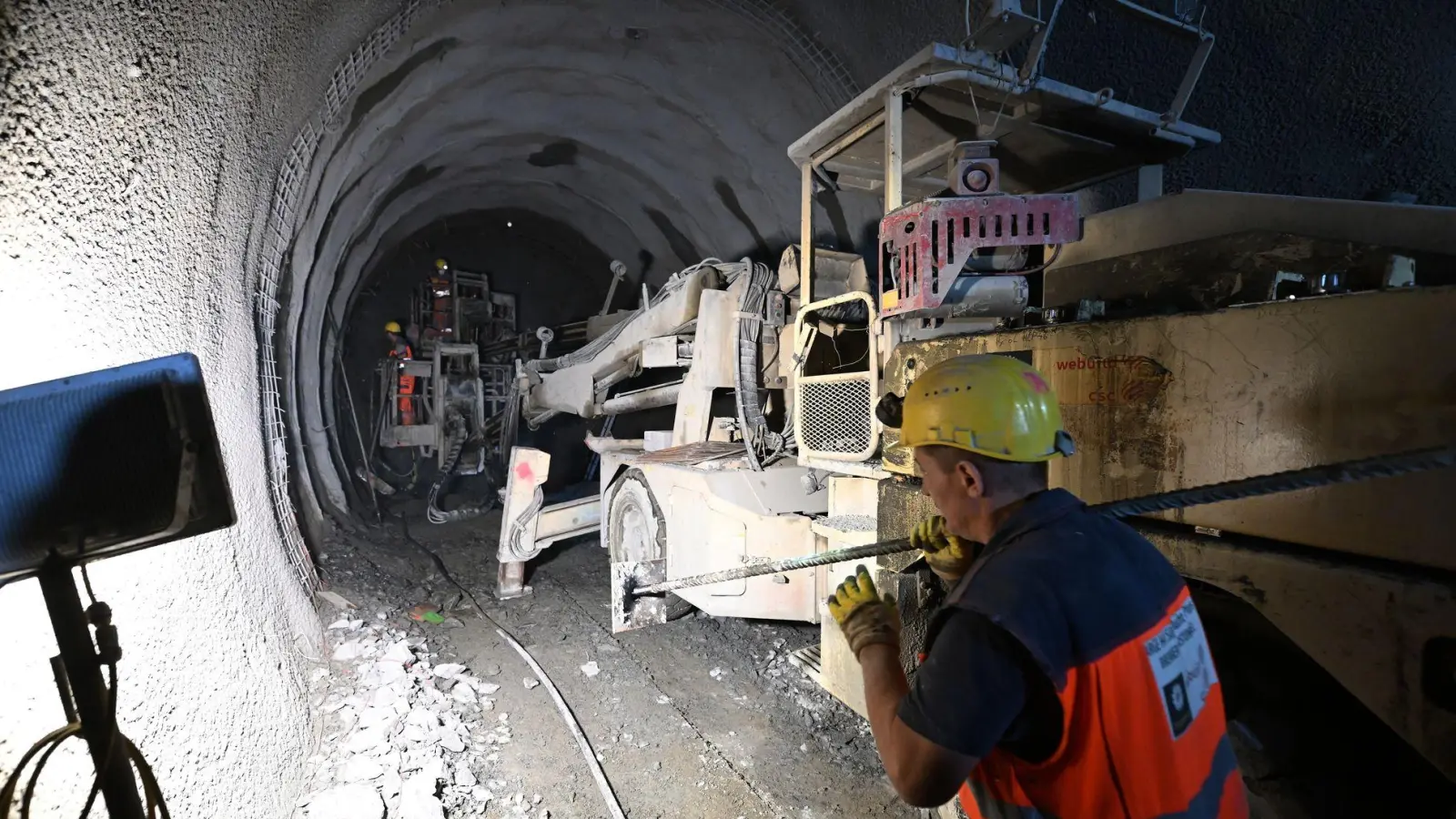 Der Tunnel soll Deutschland besser an Italien anbinden. (Archivbild) (Foto: Angelika Warmuth/dpa)