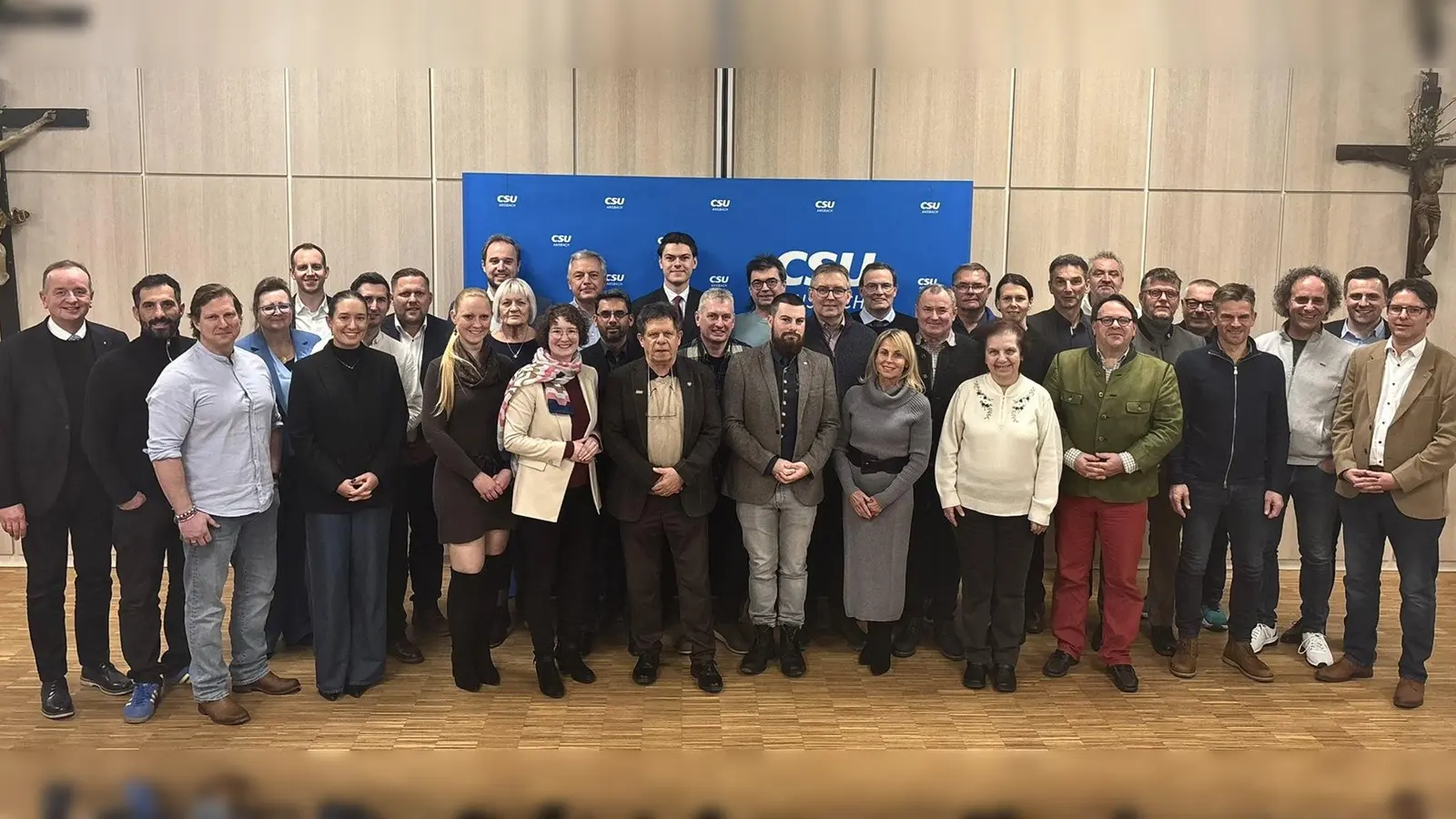 Diese Frauen und Männer wollen für die CSU in den Stadtrat.  (Foto: Simon Stark )
