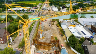 Hoffnungsträger Infrastruktur: Öffentliche Aufträge sollen Exporteinbußen ausgleichen.   (Foto: Christoph Reichwein/dpa)