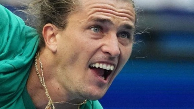 Alexander Zverev konnte mit der Auslosung zufrieden sein. (Foto: Frank Franklin II/AP/dpa)