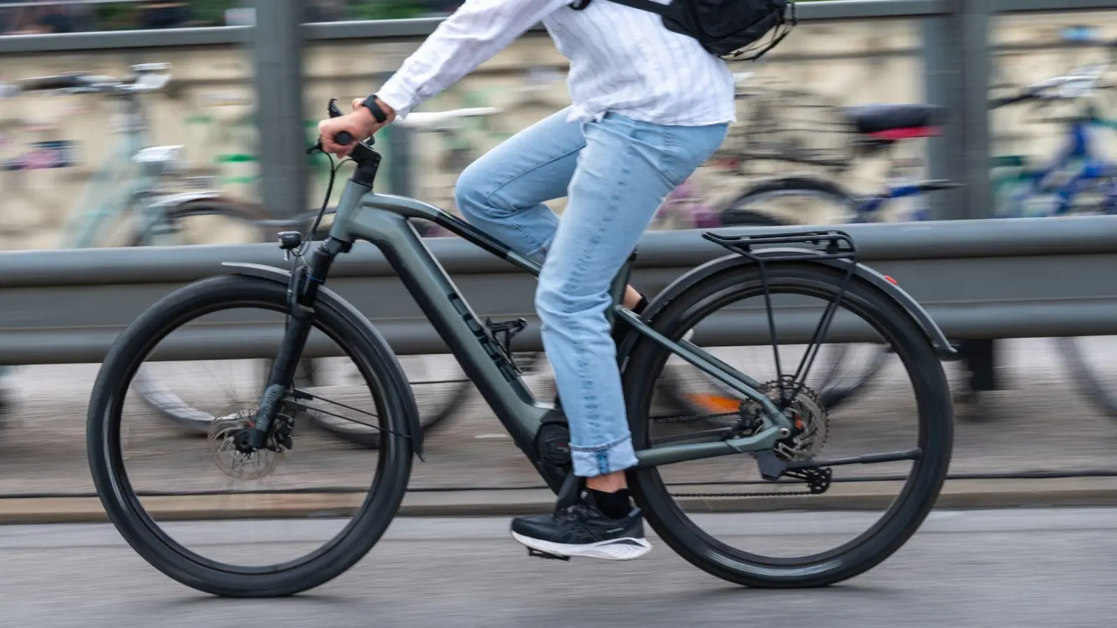 Ob auf dem Weg zur Arbeit oder im Radl-Urlaub: E-Bikes kommen immer häufiger zum Einsatz. (Archivbild) (Foto: Leonie Asendorpf/dpa)