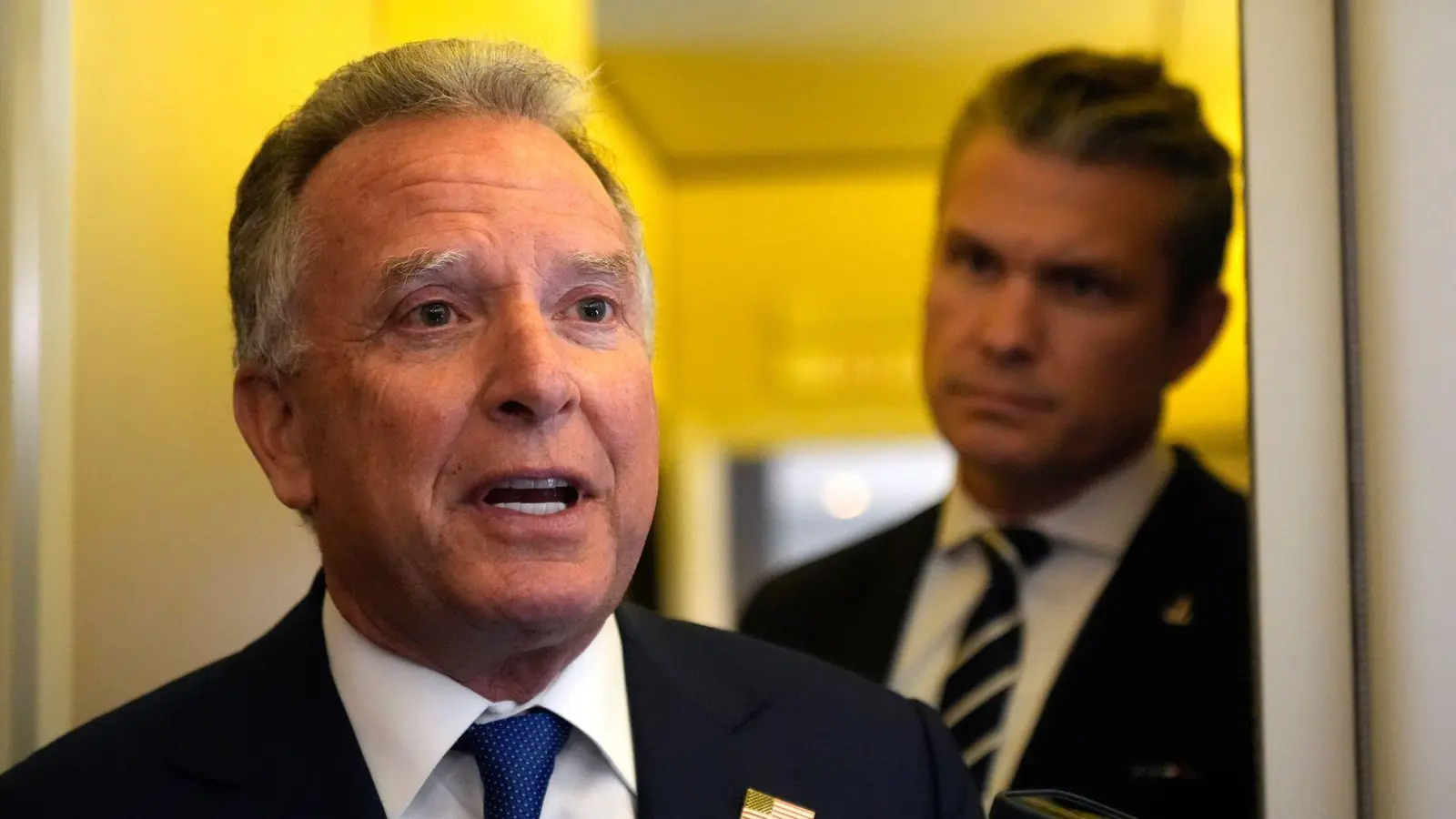 Der US-Sondergesandte Witkoff hat einen 15-Punkte-Plan bestätigt.(Archivbild) (Foto: Mark Schiefelbein/AP/dpa)