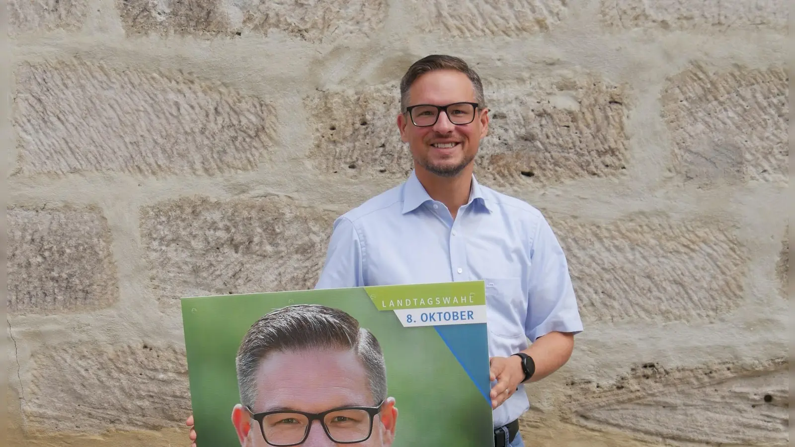 Werner Stieglitz, Stimmkreiskandidat der CSU. (Foto: Ulli Ganter)