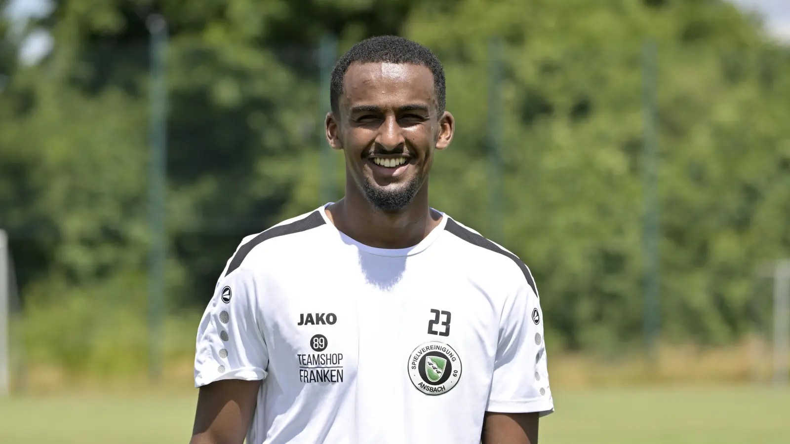Noah Gebre spielt seit dieser Saison für die SpVgg Ansbach. (Foto: Martin Rügner)