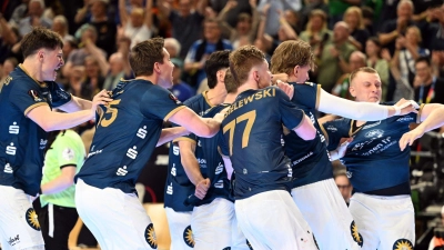 Für den Bergischen HC ist der Einzug ins Pokalfinale der größte Erfolg der Vereinsgeschichte. (Foto: Federico Gambarini/dpa)