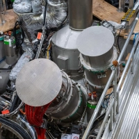 Das Projekt „Wendelstein 7-X“ beim Max-Planck-Institut ist ein Zwischenschritt zur angepeilten Kernfusion. (Foto: Stefan Sauer/dpa)