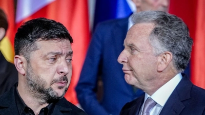 Der ukrainische Präsident Wolodymyr Selenskyj hat dem US-Vermittler Steve Witkoff Respektlosigkeit gegenüber der Ukraine vorgeworfen. (Archivbild) (Foto: Kay Nietfeld/dpa-Pool/dpa)