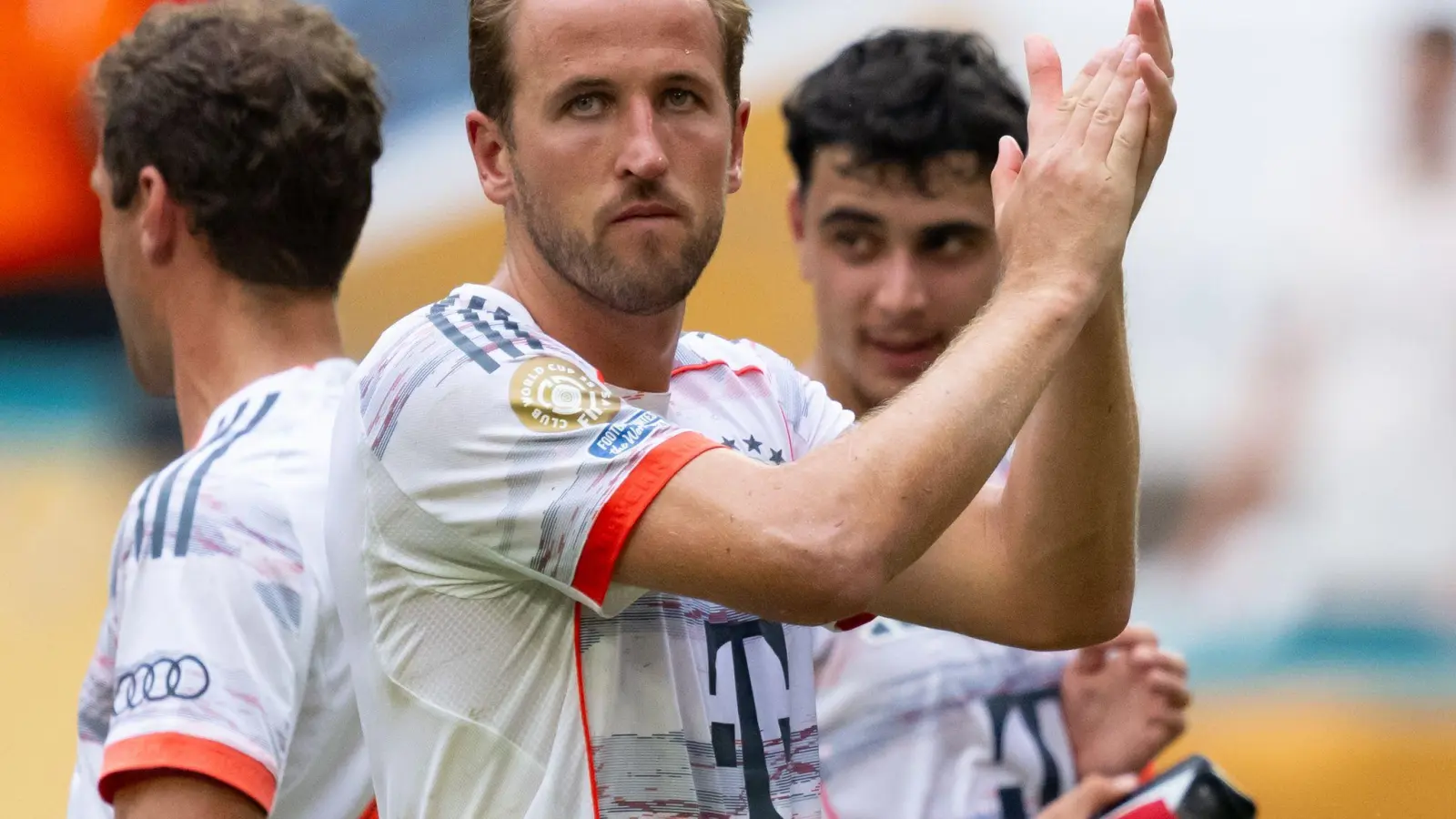 Kane und Bayern wollen ins Halbfinale (Foto: Sven Hoppe/dpa)
