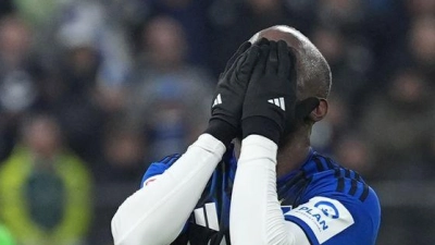 Wegen eines Fehlverhaltens suspendiert: Jean-Luc Dompé vom HSV. (Archivbild) (Foto: Marcus Brandt/dpa)