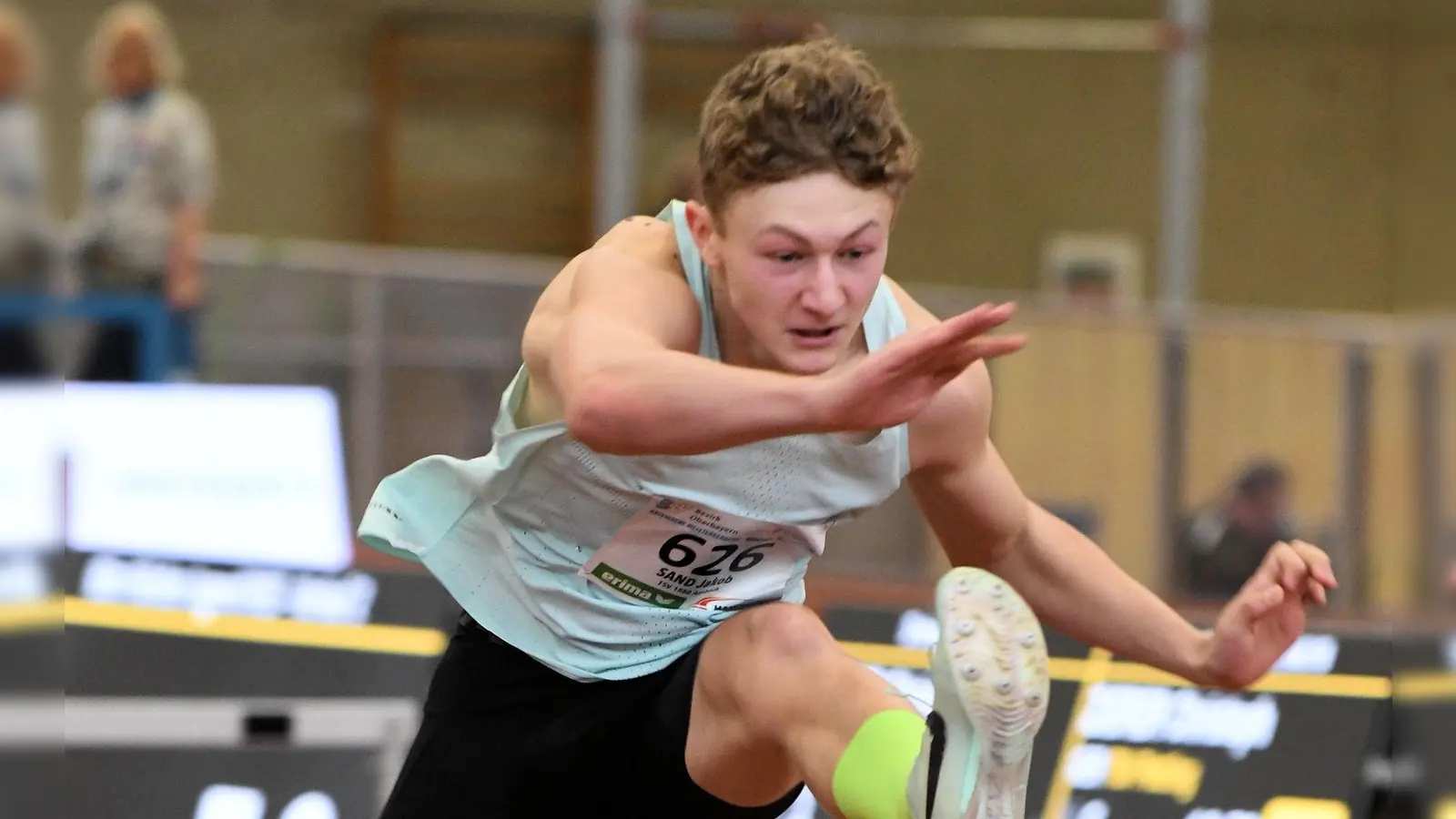 Jakob Sand beim Bayerischen Mehrkampf (Foto: Claus Habermann)