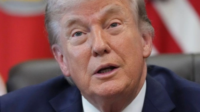 Trump: Putin bei G20 wäre hilfreich. (Foto: Mark Schiefelbein/AP/dpa)