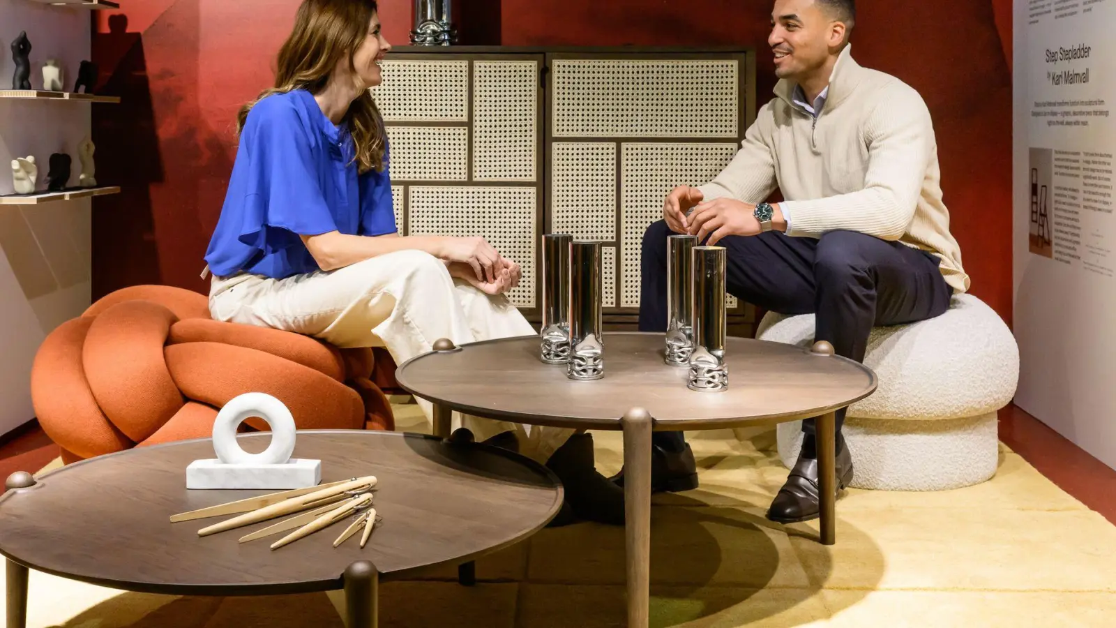 Können auch Eleganz: gedeckte Orangetöne.  (Foto: Pietro Sutera/Messe Frankfurt Exhibition GmbH/dpa-tmn)