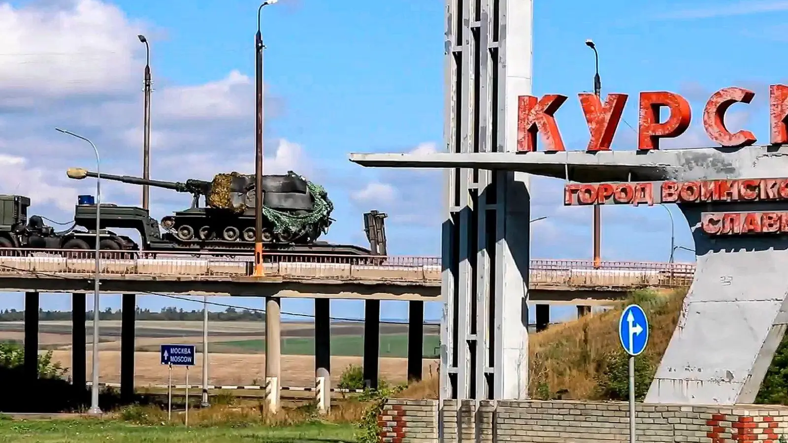 Russland nutzt die Region Kursk an der Grenze zur Ukraine als Aufmarschgebiet für den Krieg gegen das Nachbarland. (Archivbild) (Foto: -/Russian Defense Ministry Press Service via AP/dpa)