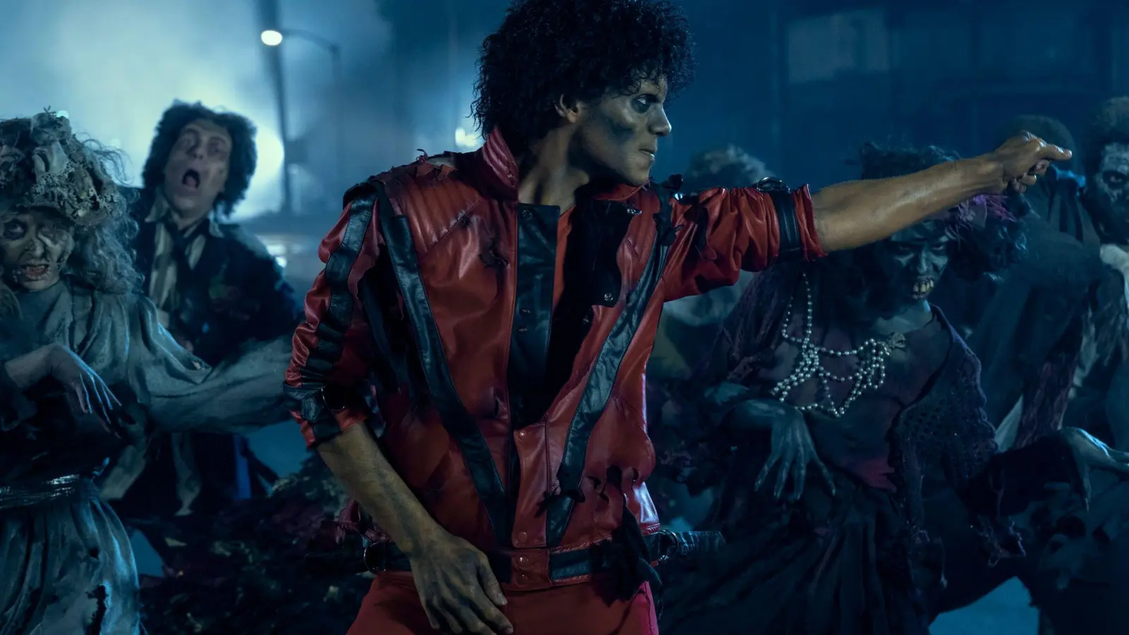 Jaafar Jackson spielt in seiner ersten Filmrolle den „King of Pop“ - seinen Onkel Michael Jackson. (Foto: Glen Wilson/UPI - Lionsgate/dpa)