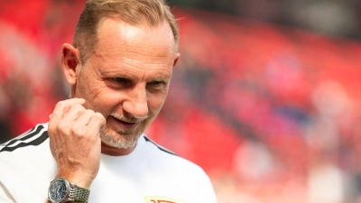 Wartet noch auf einen Bundesliga-Sieg mit Union Berlin: Trainer Mauro Lustrinelli. (Archivbild) (Foto: Marius Becker/dpa)