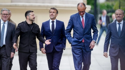 Für die Ukraine und ihre europäischen Verbündeten steht ein Spitzentreffen in Berlin an. (Archivbild) (Foto: Kay Nietfeld/dpa)